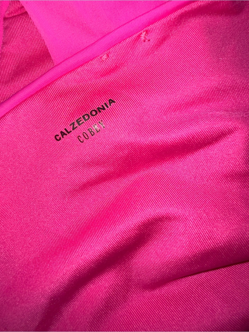 Hot Pink Rhinestone Stripe Bikini Set - Picture 6 of 6